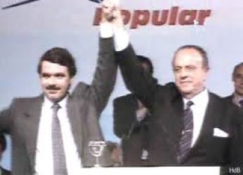 Jose Maria Aznar, triat president del PP al X congrés del partit