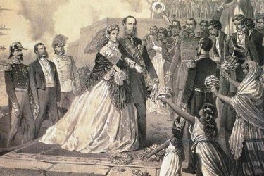 Maximilià I embarca cap a Mèxic per ser-ne emperador