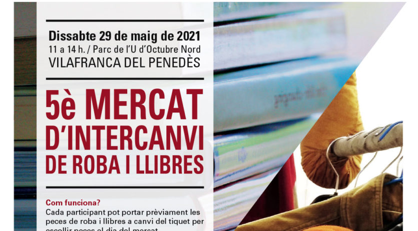 Torna el mercat d’intercanvi de llibres i roba de La Bresca