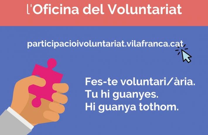 L’Oficina del Voluntariat renova la seva pàgina web i reactiva les crides