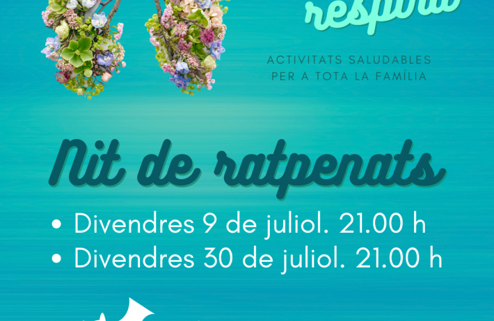 El proper 9 de juliol Vilafranca organitza una ‘Nit de ratpenats’