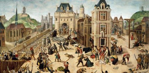 Nit de Sant Bertomeu amb massacre de hugonots a Paris