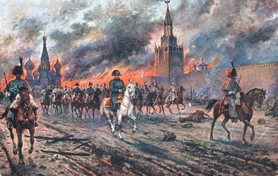 Entrada de Napoleó Bonaparte a Moscou