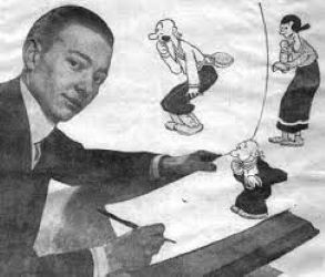 Mort del dibuixant Elze C. Segar, creador de Popeye