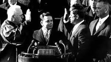 Presa de possessió de la presidencia dels EEUU per John F. Kennedy
