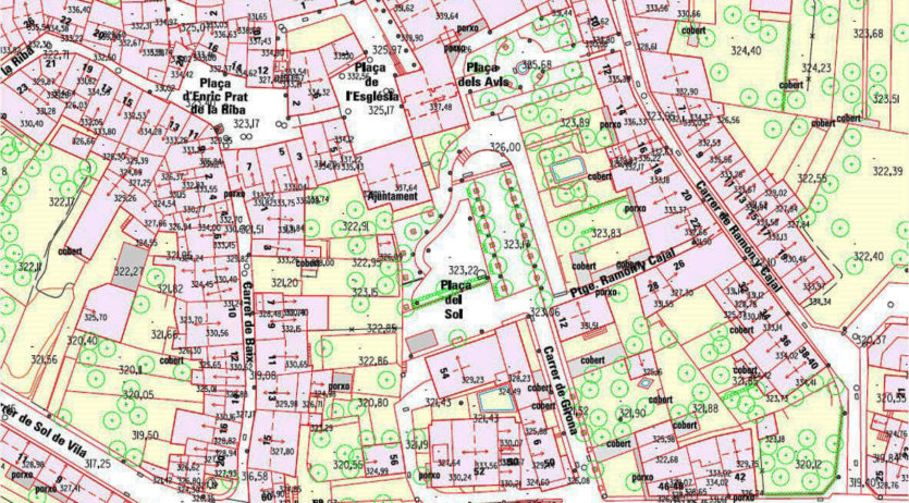 La Diputació actualitza la cartografia topogràfica digital escala 1:1000 de Sant Quintí