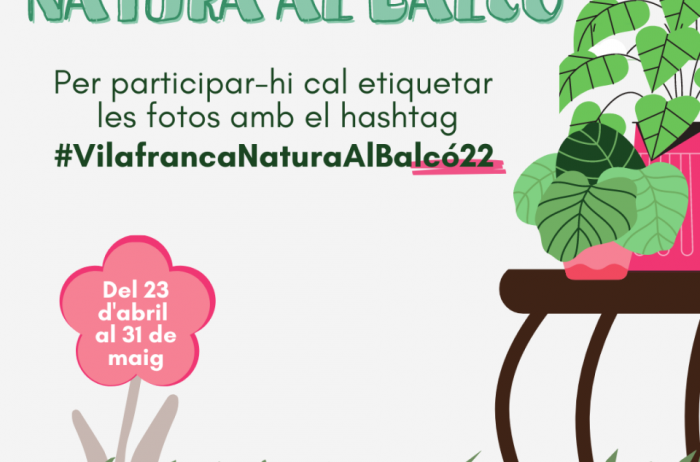 El concurs d’IG ‘Vilafranca Natura Al Balcó’ enceta els actes de primavera Renaturalitzem