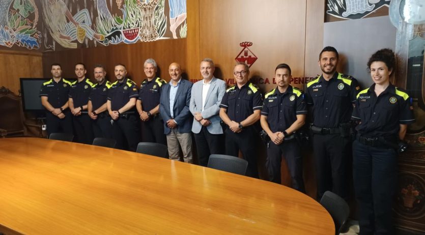 Tres nous agents s’incorporen a la Policia Local de Vilafranca
