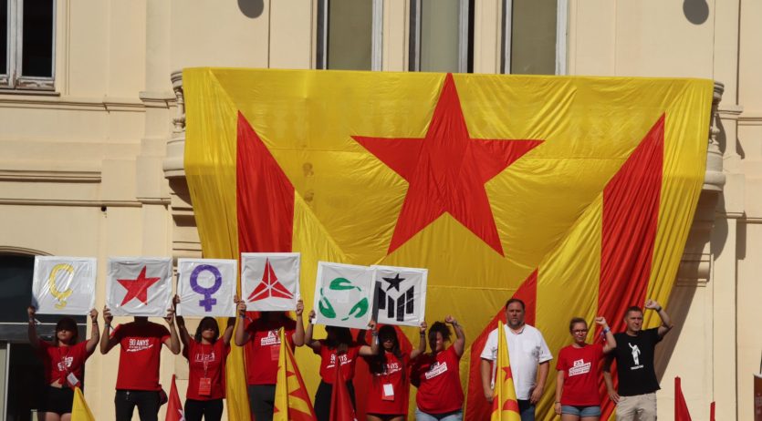 Junqueras reivindica des de l’Acampada Jove, a Sant Sadurní, la posició negociadora d’ERC