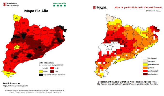 S’aixequen les restriccions del Pla Alfa de nivell 3 a la majoria de municipis afectats