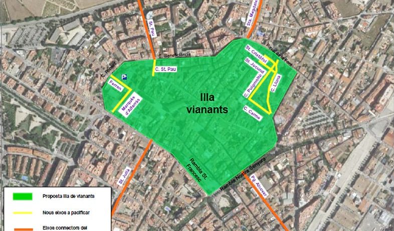 Vilafranca ha rebut el pla de mobilitat urbana amb l’horitzó 2026 que ha redactat la Diputació