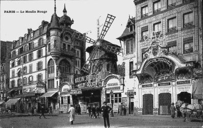 Inauguració a Paris del cabaret Moulin Rouge