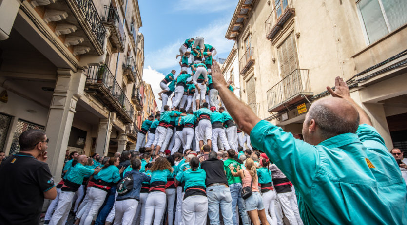 Els Castellers de Vilafranca actuaran dissabte a Joan Cortiada