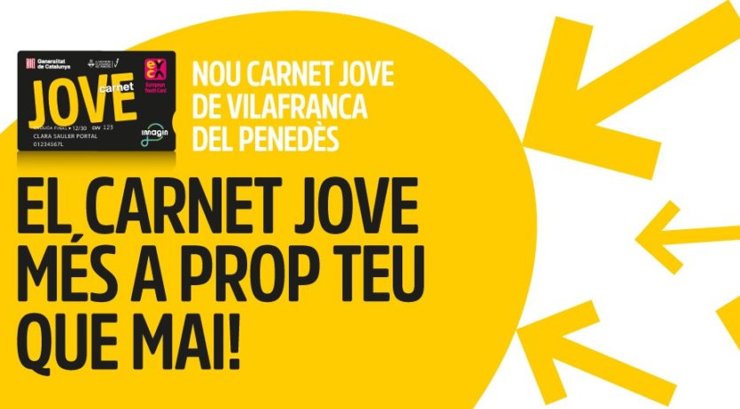 Comença a expedir-se el Carnet Jove Local de Vilafranca amb 84 avantatges