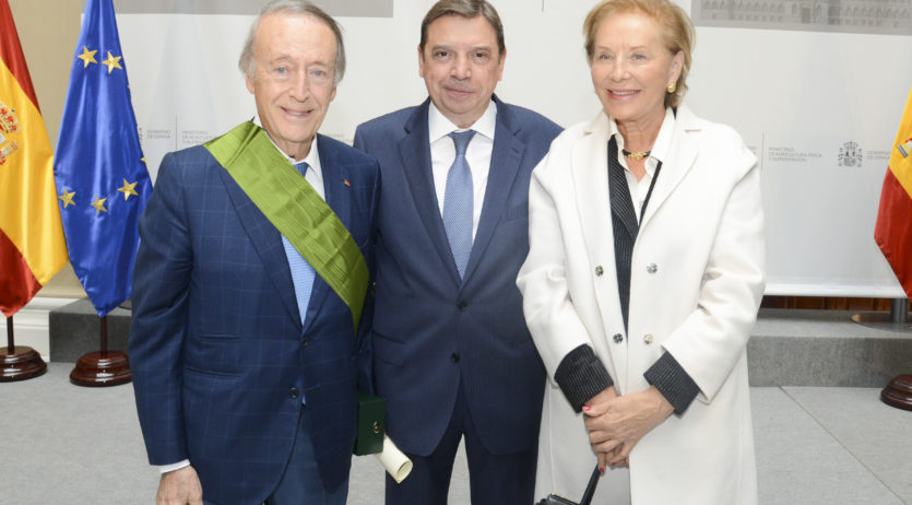 Miguel A. Torres, president de Família Torres, condecorat amb la Gran Creu al Mèrit Alimentari