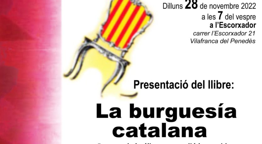Manuel Pérez presenta a Vilafranca el seu llibre ‘La burgesia catalana’