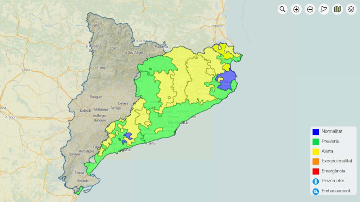 Una vintena de municipis de l’Alt Penedès, afectats per restriccions en l’ús d’aigua