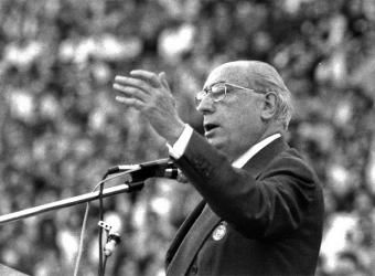 Mort a Madrid del polític socialista espanyol Enrique Tierno Galván
