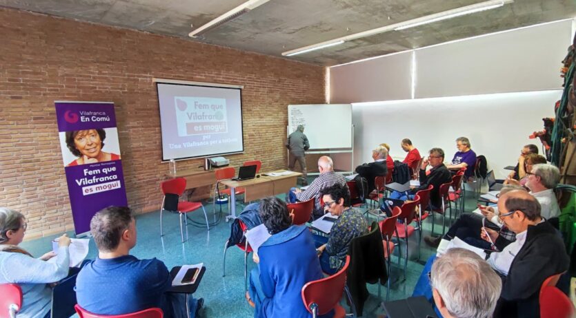 VeC tanca el seu programa ‘Fem que Vilafranca es mogui’ després d’un procés participatiu
