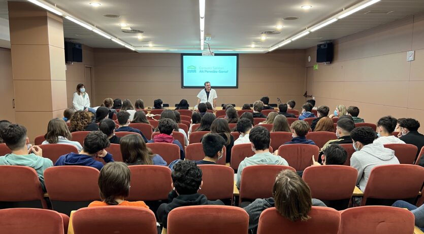 Més de 250 alumnes visiten l’Hospital en el marc d’un projecte d’orientació professional