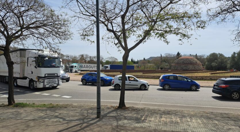 Un accident a l’AP-7 provoca circulació amb congestió a l’alçada de Vilafranca