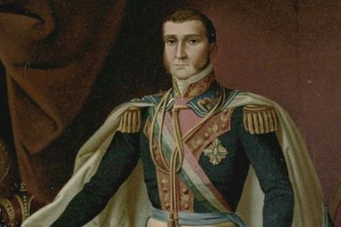 Agustin de Iturbide, proclamat emperador de Mèxic amb el nom Agustí I