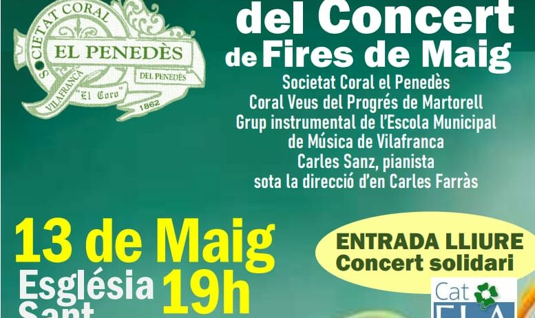 El concert de Fires torna dissabte a l’Esglèsia de Sant Francesc recaptant fons per CatEla