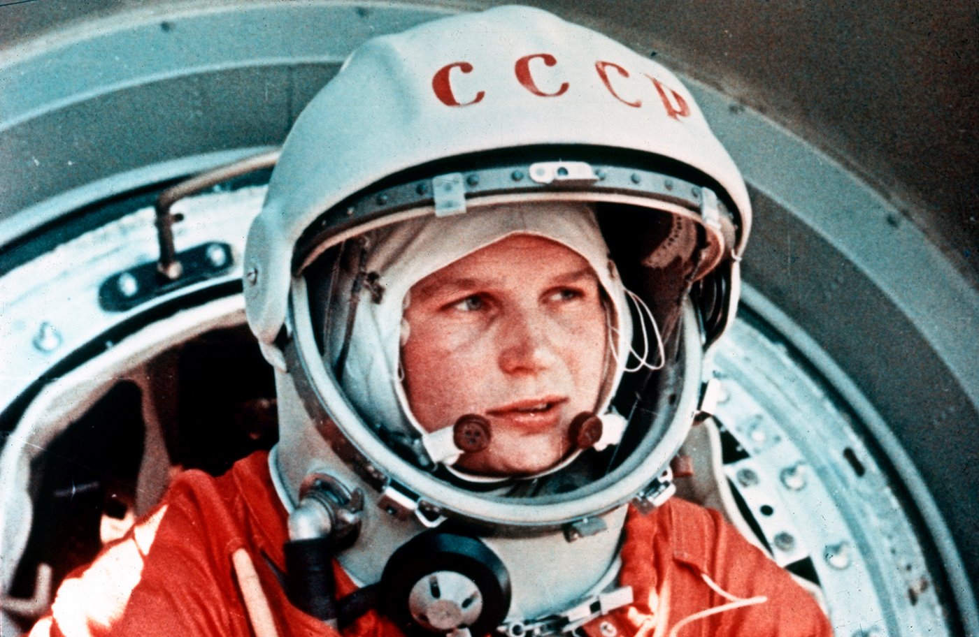 Valentina Tereshkova, primera dona astronauta en el Vostok 6 rus