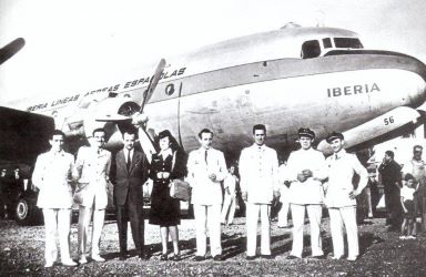 Fundació de la companyia espanyola d’aviació Iberia