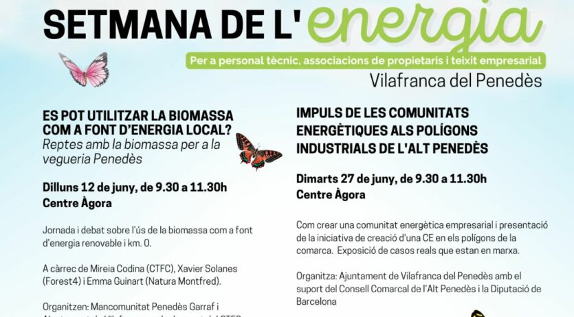 Continuen els actes de la Setmana de l’Energia 2023 a Vilafranca
