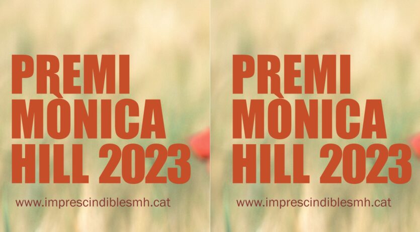 Encara és oberta la convocatòria per presentar candidatures al premi Mònica Hill d’aquest 2023