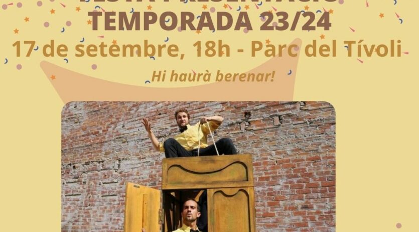 La Xarxa organitza diumenge la festa de presentació de la temporada d’espectacles 2023-2024