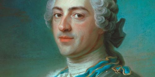 Naixement a Versailles del rei de França Lluis XV