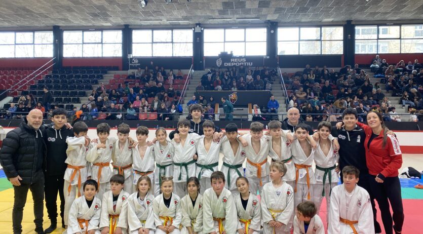 35 medalles per l’Escola de Judo Vilafranca – Vilanova a la Lliga Petits Samurais a Reus