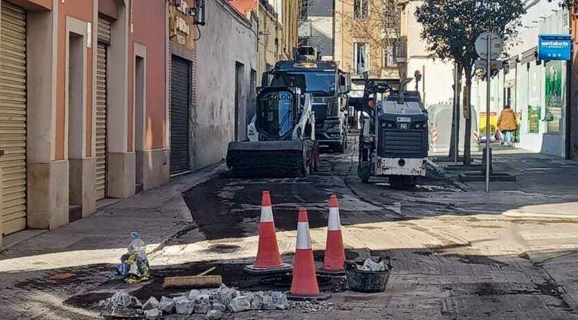 L’Ajuntament de Vilafranca reasfaltarà 12 trams de via pública al llarg d’aquest mes de febrer