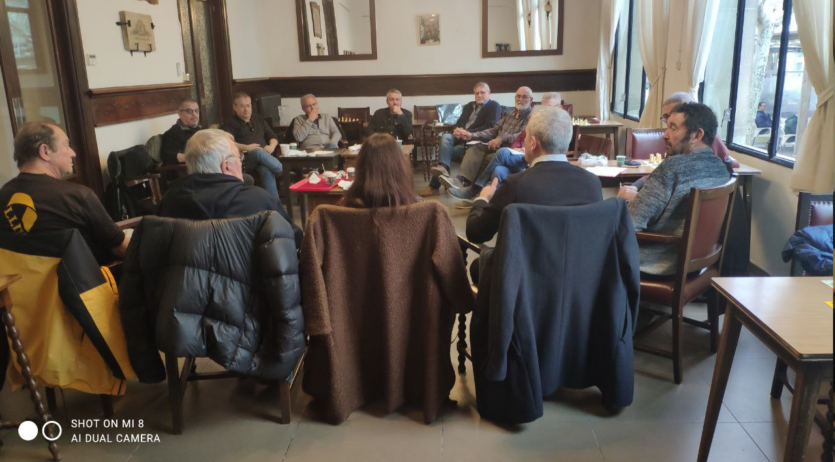Les diferents entitats independentistes de Vilafranca han celebrat una trobada
