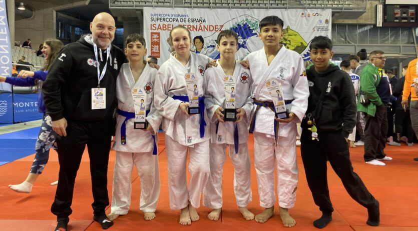 Quatre judoques infantils del Judo Vilafranca-Vilanova, entre els cinc millors d’Espanya