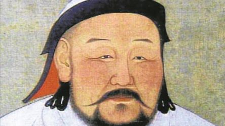 Naixement del príncep mongol Temujin que acabaria essent Gengis Kan