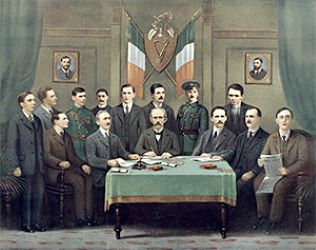 Aixecament de Pasqua a Dublín amb proclamació de la República d’Irlanda
