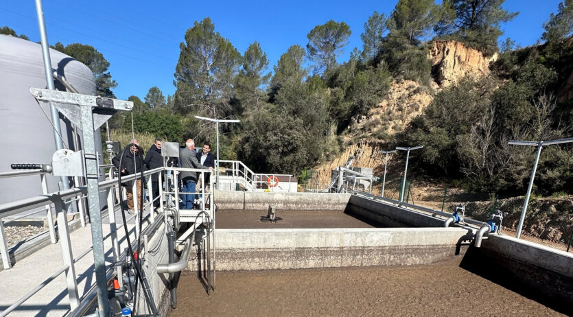 L’Agència Catalana de l’Aigua posa en funcionament la depuradora de Sant Llorenç d’Hortons