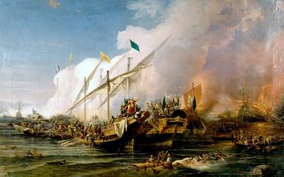 Acord de Pius V, Felip II i Venècia per crear la Lliga Santa contra els turcs
