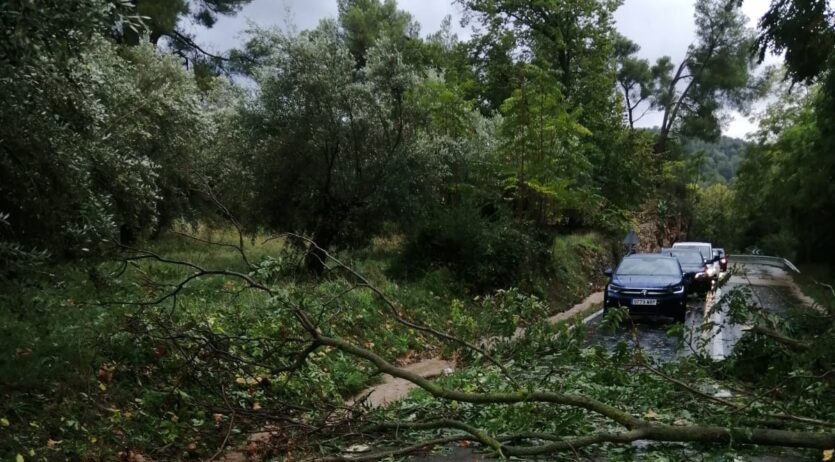 Sant Quintí, segon municipi de Catalunya que ha registrat més trucades al 112 pel temporal
