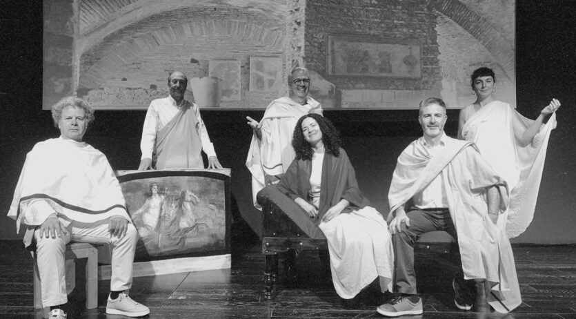 Lectura dramatitzada de l’obra teatral d’Antoni Sabaté Mill,  La taberna de la novena columna