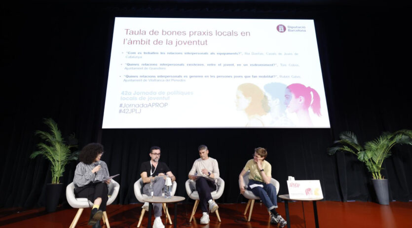 El Servei de Joventut de Vilafranca, a les Jornades de Polítiques de Joventut de la Diputació