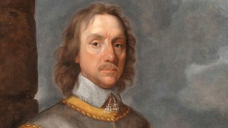 Execució ritual del cadàver de Oliver Cromwell a la abadia de Westminster de Londres
