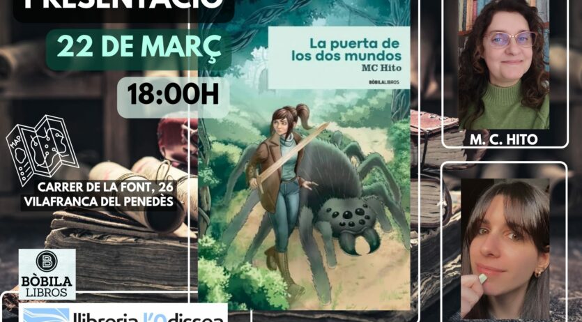 Conchi Hito presenta ‘La puerta de los dos mundos’ aquest dissabte a L’Odissea