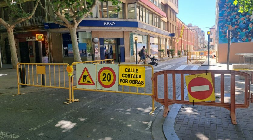 Talls de circulació al carrer Cal Bolet fins dimarts per obres
