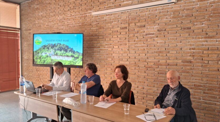 Salvem Font-rubí vol que l’ajuntament aturi i revoqui el projecte a Font-rubí de Dalt