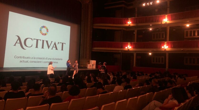 Activa’t posa en relació ONG i alumnat dels instituts a través de la realització de curts