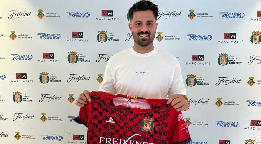 Martí Zapater torna a Sant Sadurní per defensar la porteria del Noia